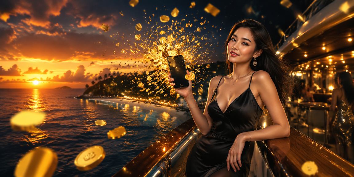 Người dùng Việt truy cập tài khoản giải trí mobile bên bãi biển